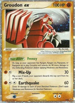Groudon ex 「NP 038」「EN」