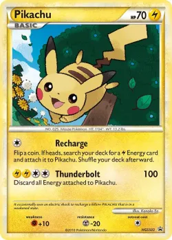 Pikachu 「HSP HGSS03」「EN」