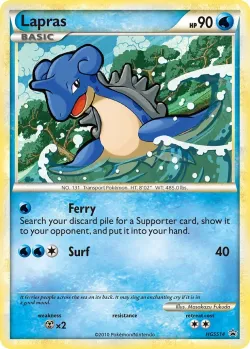 Lapras 「HSP HGSS14」「EN」