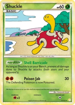 Shuckle #11/123 · Pokémon