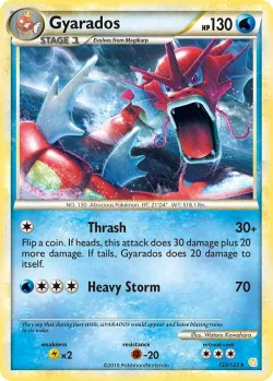 Gyarados 「HS 123/123」「EN」