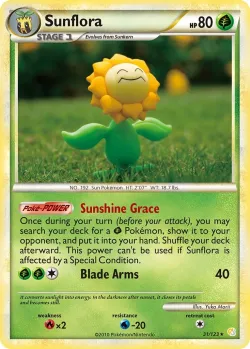 Sunflora #31/123 · Pokémon