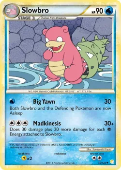 Slowbro #52/123 · Pokémon