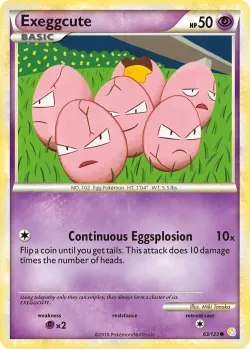 Exeggcute #63/123 · Pokémon