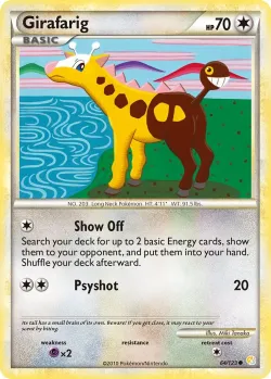 Girafarig #64/123 · Pokémon