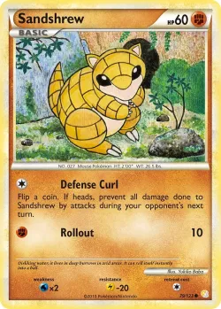 Sandshrew #79/123 · Pokémon