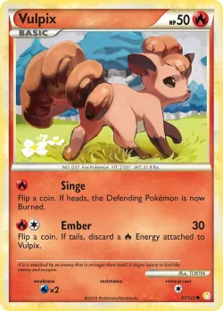 Vulpix #87/123 · Pokémon