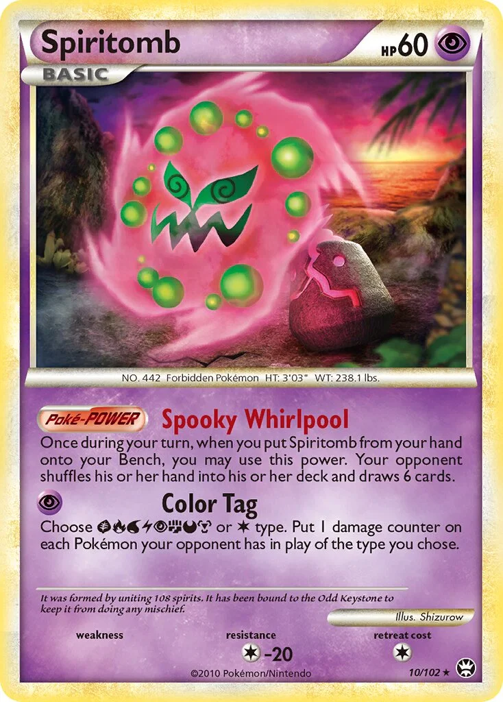 Spiritomb 「TM 10/102」「EN」