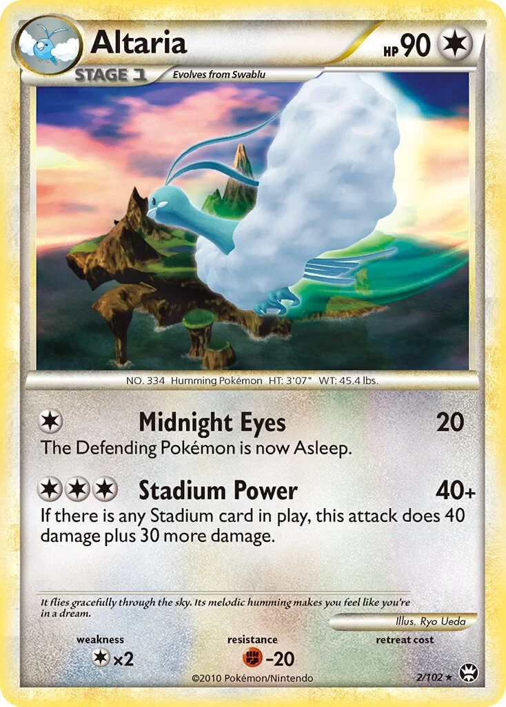 Altaria 「TM 2/102」「EN」