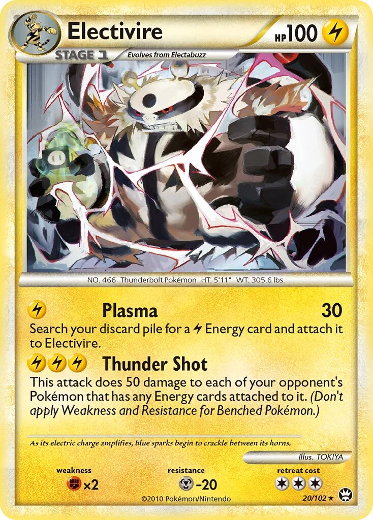 Electivire 「TM 20/102」「EN」