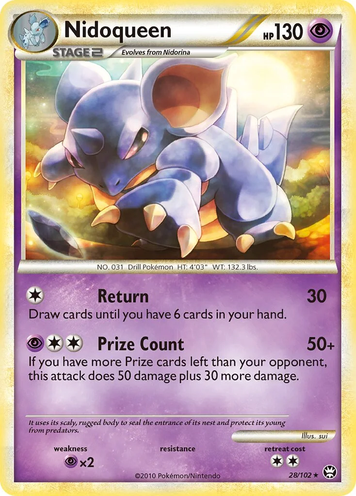 Nidoqueen 「TM 28/102」「EN」
