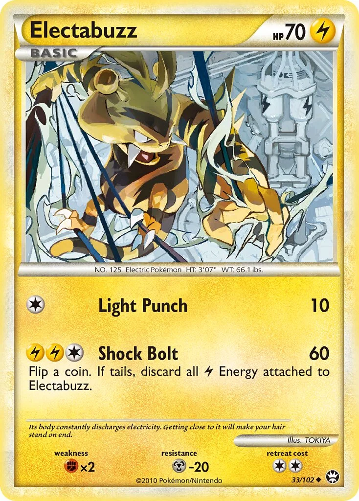 Electabuzz 「TM 33/102」「EN」