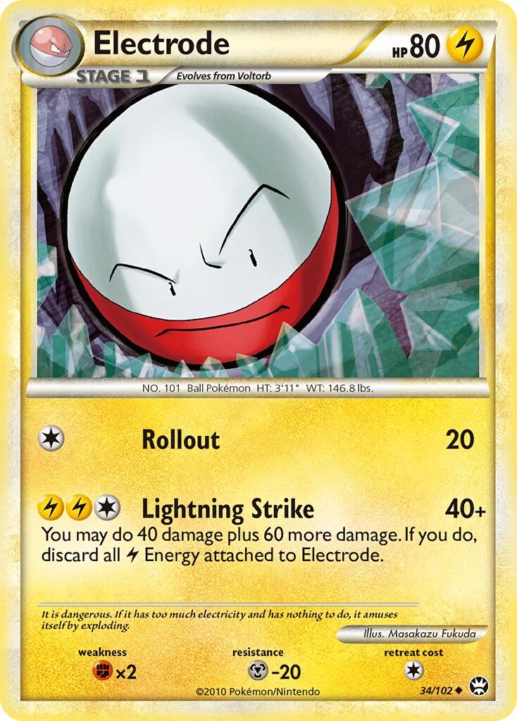 Electrode 「TM 34/102」「EN」
