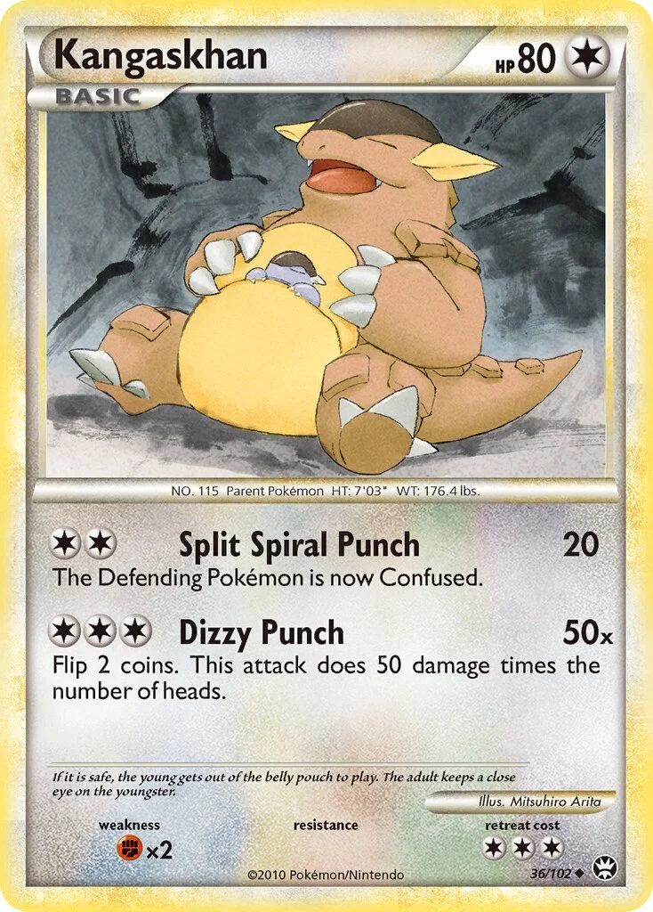Kangaskhan 「TM 36/102」「EN」