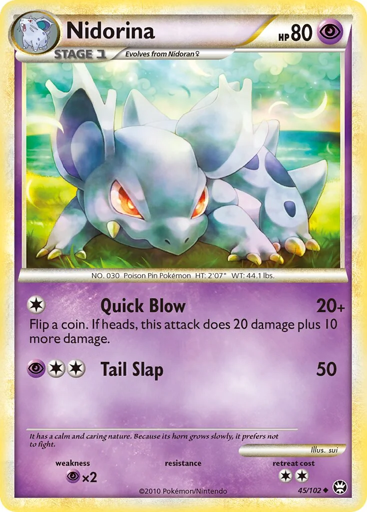 Nidorina 「TM 45/102」「EN」