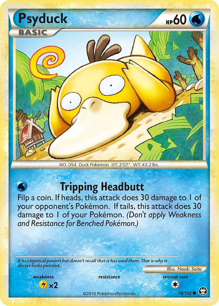 Psyduck 「TM 74/102」「EN」