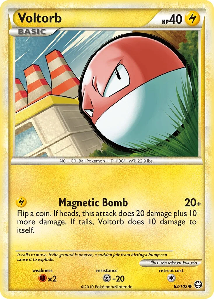 Voltorb 「TM 83/102」「EN」