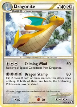 Dragonite #18/102 · Pokémon