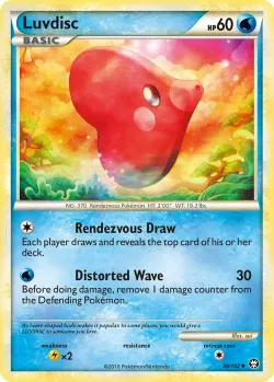 Luvdisc #39/102 · Pokémon