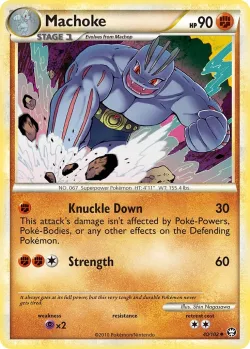 Machoke #40/102 · Pokémon