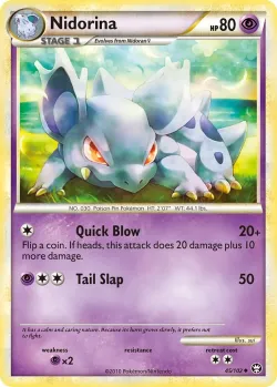 Nidorina #45/102 · Pokémon