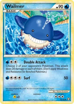 Wailmer #52/102 · Pokémon