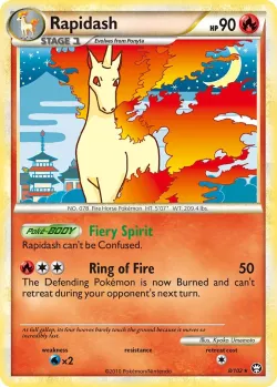 Rapidash #8/102 · Pokémon
