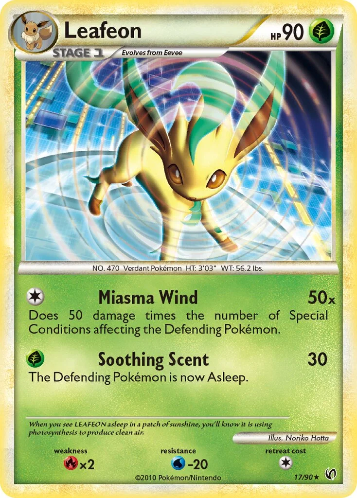Leafeon 「UD 17/90」「EN」