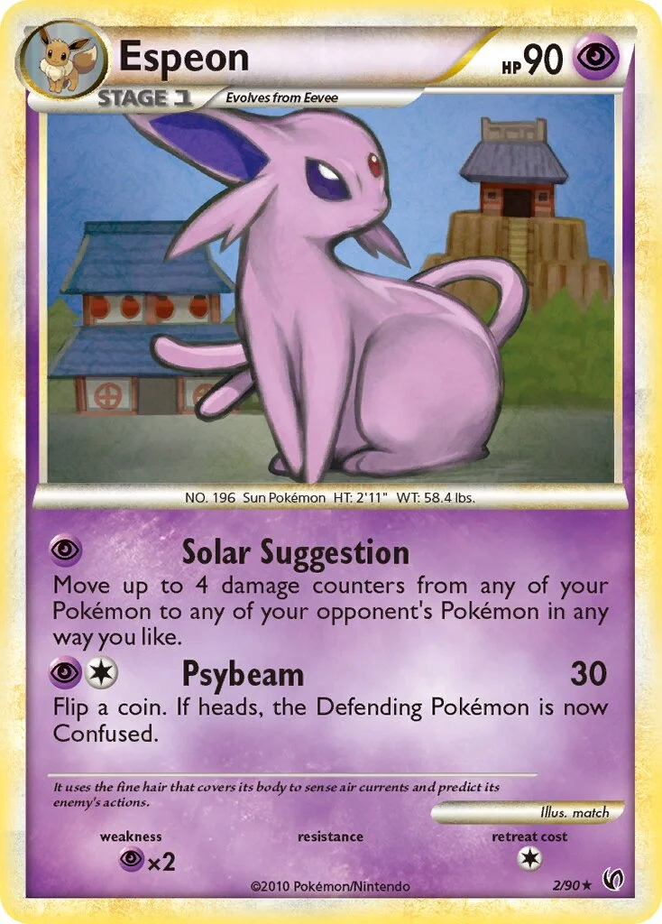 Espeon 「UD 2/90」「EN」