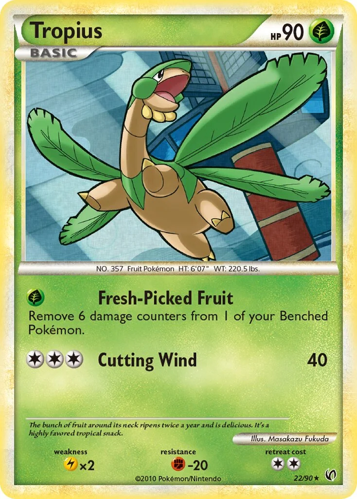 Tropius 「UD 22/90」「EN」