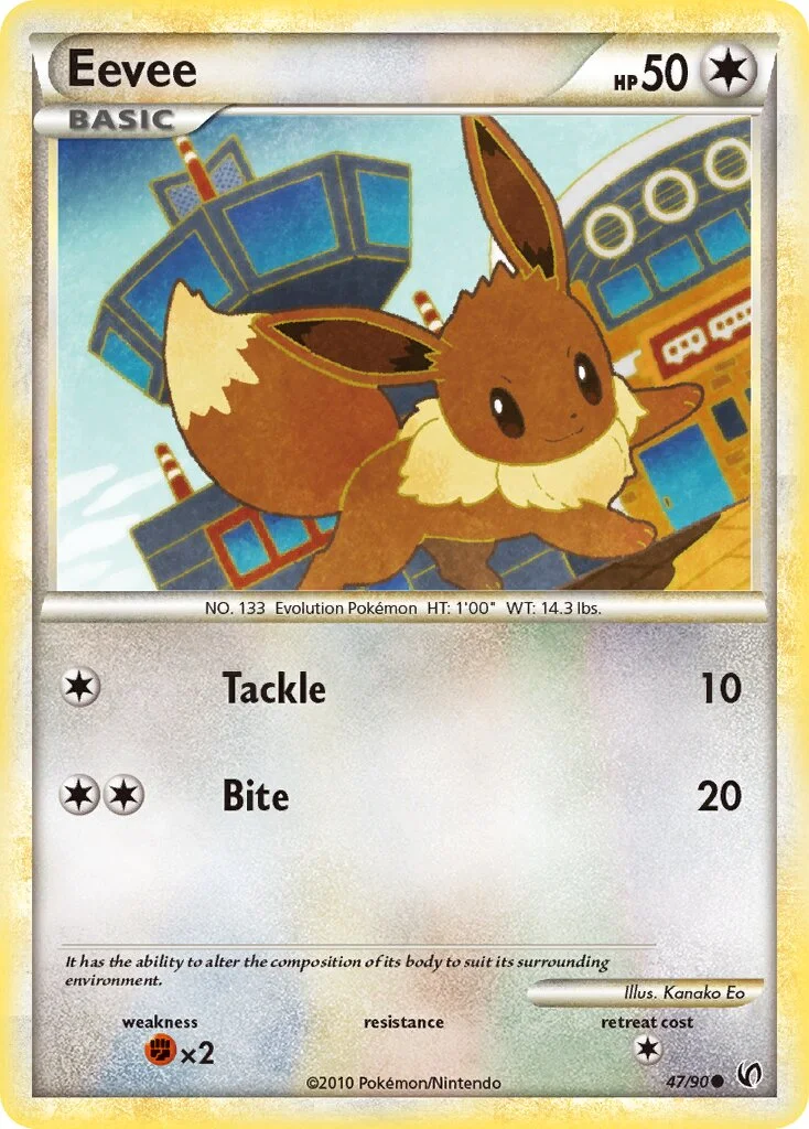 Eevee 「UD 47/90」「EN」
