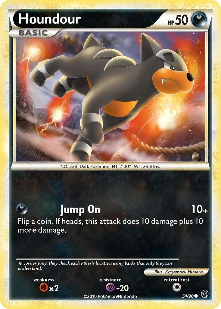 Houndour 「UD 54/90」「EN」