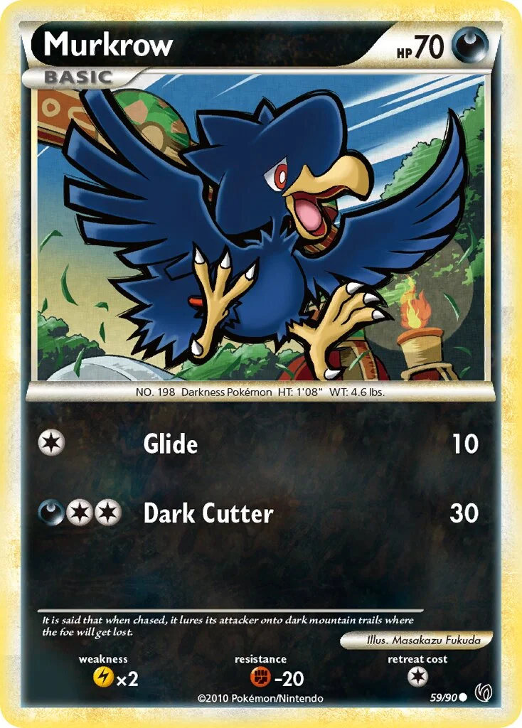 Murkrow 「UD 59/90」「EN」
