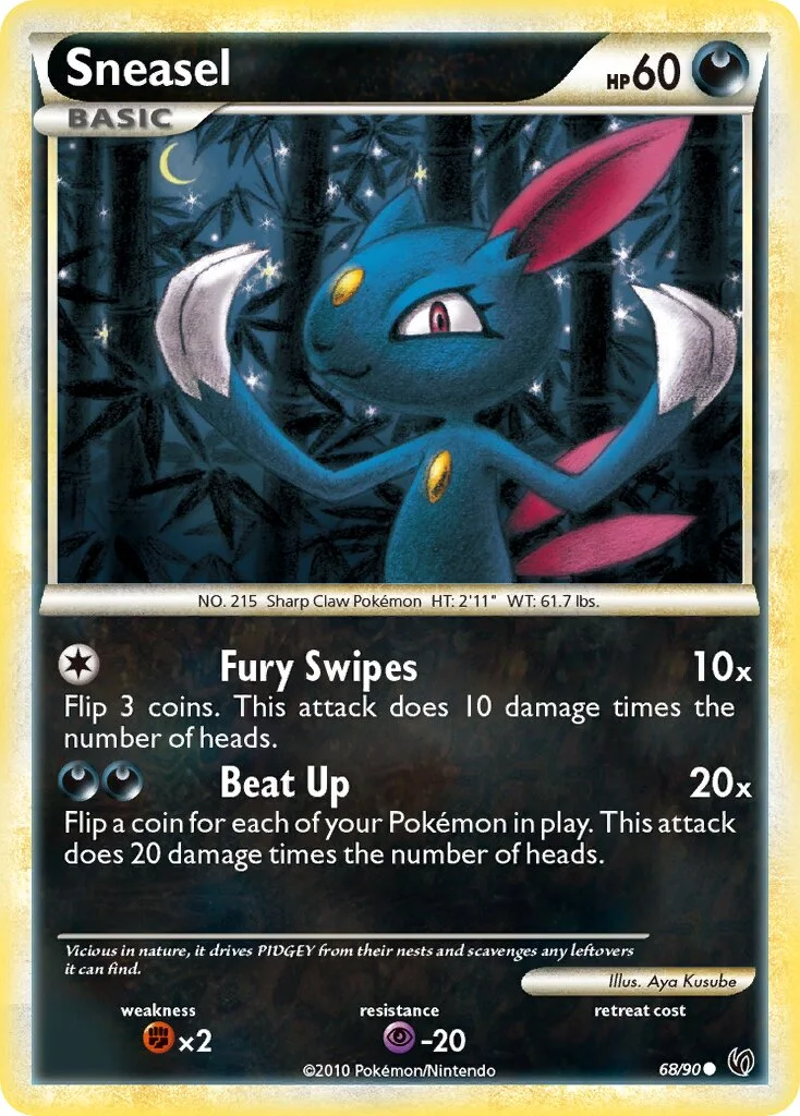 Sneasel 「UD 68/90」「EN」