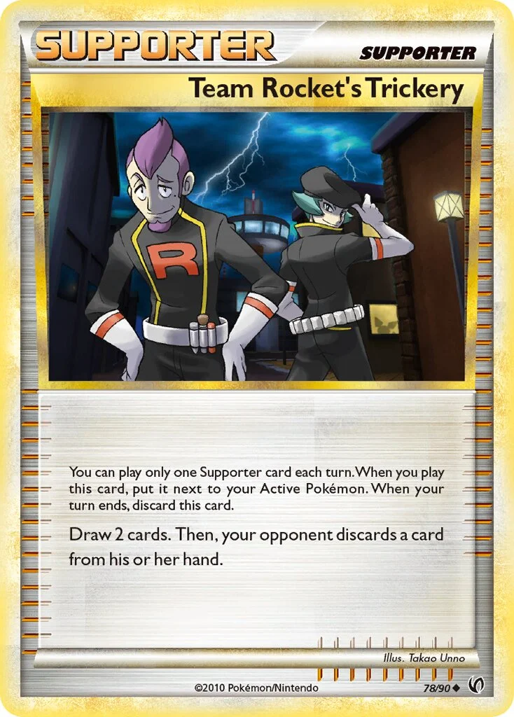 Team Rocket's Trickery 「UD 78/90」「EN」