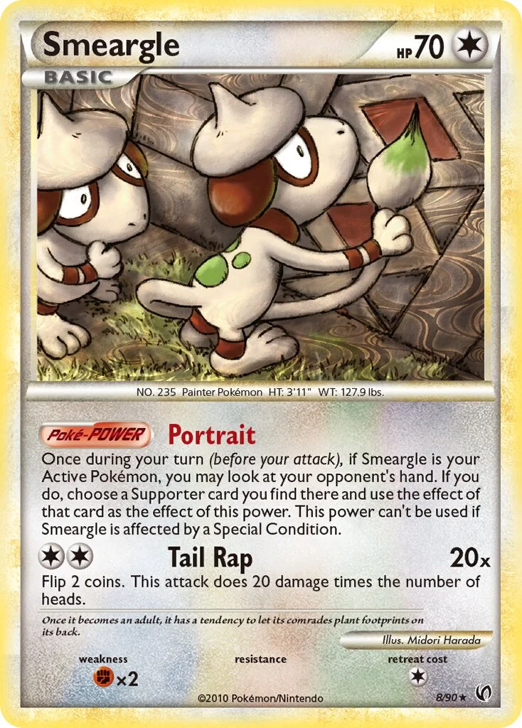 Smeargle 「UD 8/90」「EN」