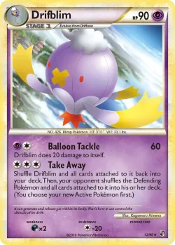 Drifblim #12/90 · Pokémon