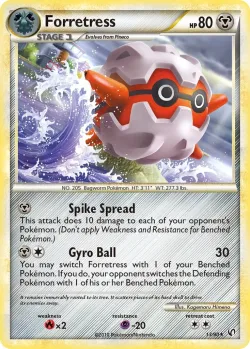 Forretress #13/90 · Pokémon