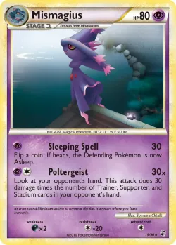 Mismagius #19/90 · Pokémon