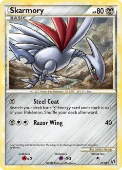 Skarmory #21/90 · Pokémon