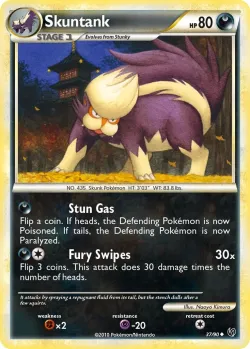 Skuntank #37/90 · Pokémon