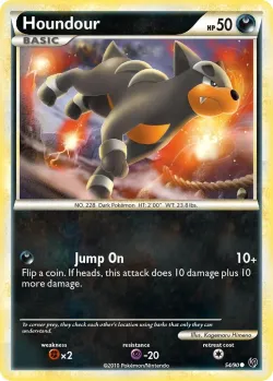 Houndour #54/90 · Pokémon