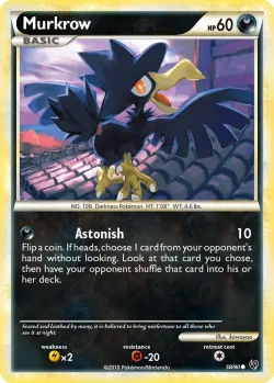 Murkrow #58/90 · Pokémon