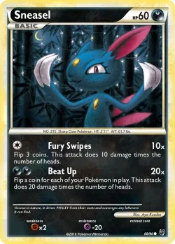 Sneasel 「UD 68/90」「EN」