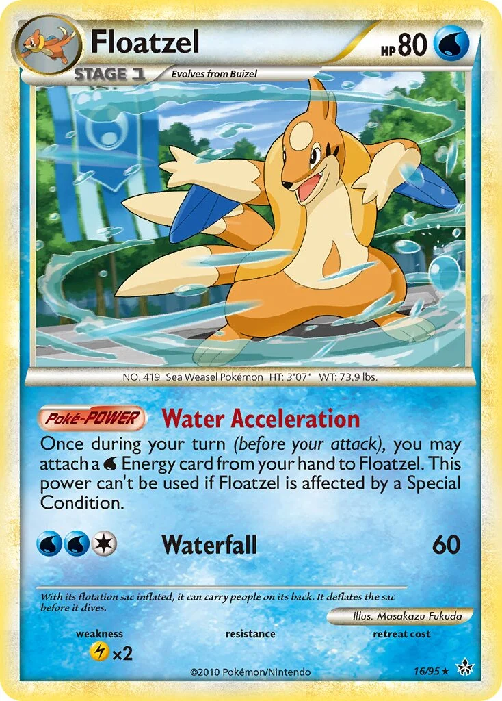 Floatzel 「UL 16/95」「EN」