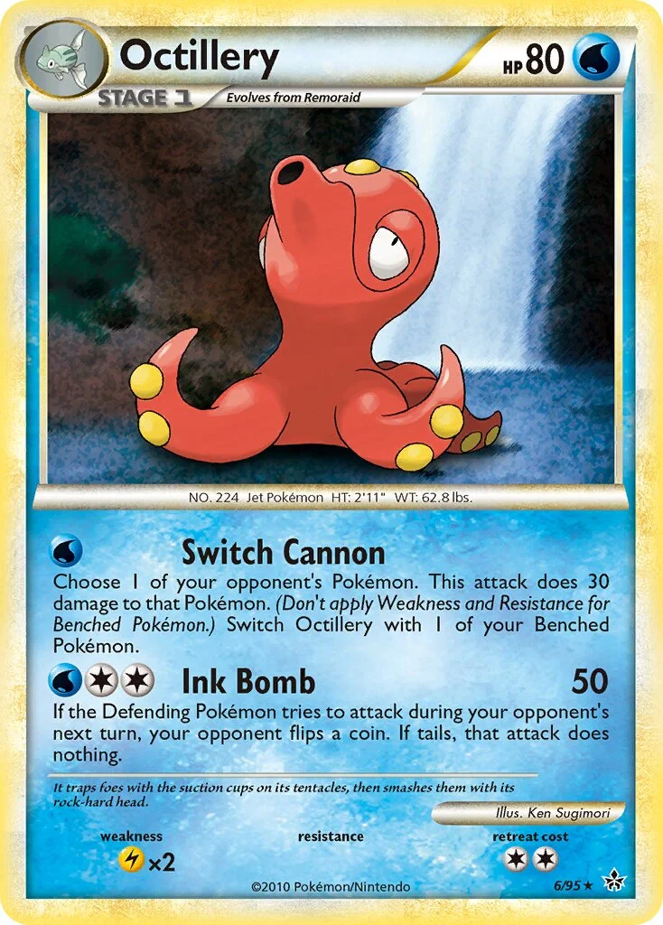 Octillery 「UL 6/95」「EN」