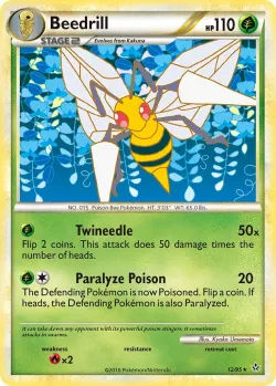 Beedrill #12/95 · Pokémon