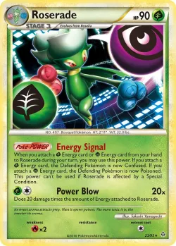 Roserade #23/95 · Pokémon