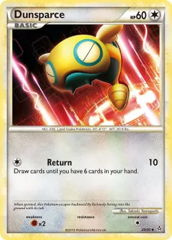Dunsparce #29/95 · Pokémon