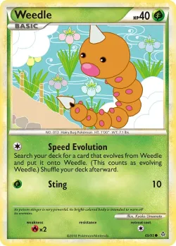 Weedle 「UL 69/95」「EN」